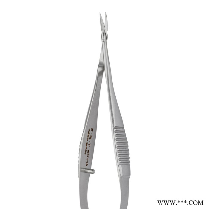 FST显微弹簧剪15071-08 代理FST动物手术器械 Vannas剪刀 维纳斯剪刀