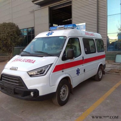 救护车厂家 江铃特顺短轴运输型 救护车  欢迎来电咨询 救护车厂家