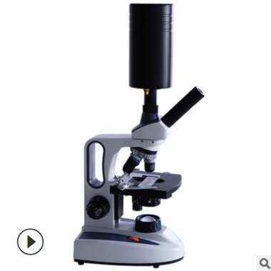黑背景单目生物显微镜高倍高清细胞分析观察仪螨虫检测显微镜厂家