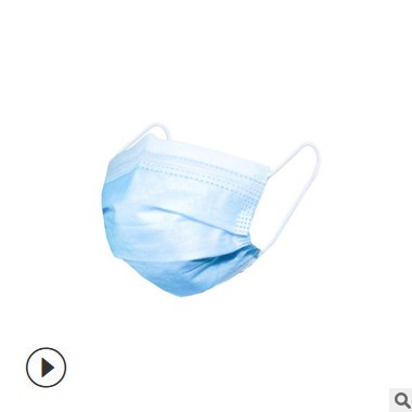 一次性三层独立包装英文医院用外科口罩 CE FDA SGS认证 双白名单