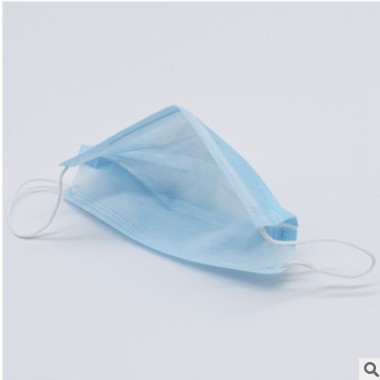 现货医用一次性口罩熔喷过滤层BFE≥99%三层无菌消毒口罩可批发