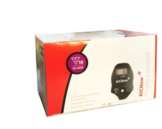 三诺手持糖化血红蛋白检测仪A1CNow+自测血糖的仪器孕妇测量血糖
