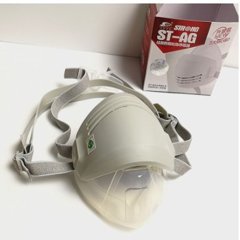 思创ST-AG防尘口罩硅胶工业灰粉尘打磨电焊工装修透气可清洗批发